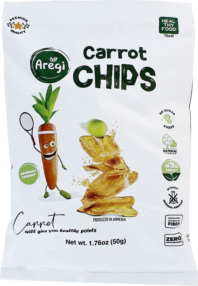 Chips "Aregi" 50g Carrot