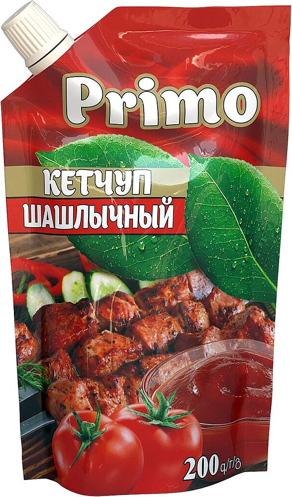 Кетчуп шашлычный "Примо" 200г
