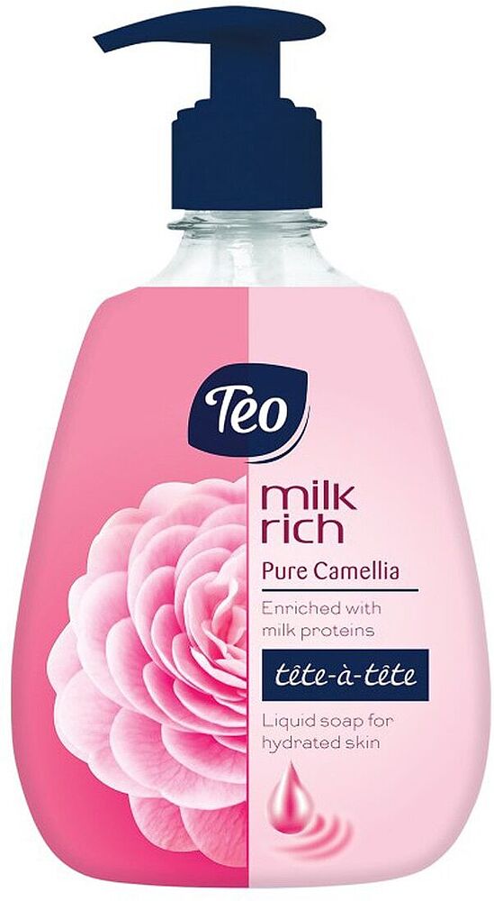 Мыло жидкое "Teo Lovely Rich Milk" 400мл