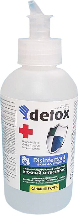 Антибактериальный гель "Detox" 250мл