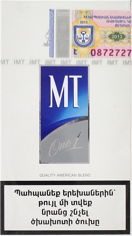Cigarettes "MT One 1 Superslims"