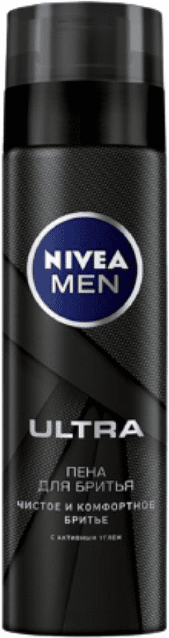 Пена для бритья "Nivea Men Ultra" 200мл 