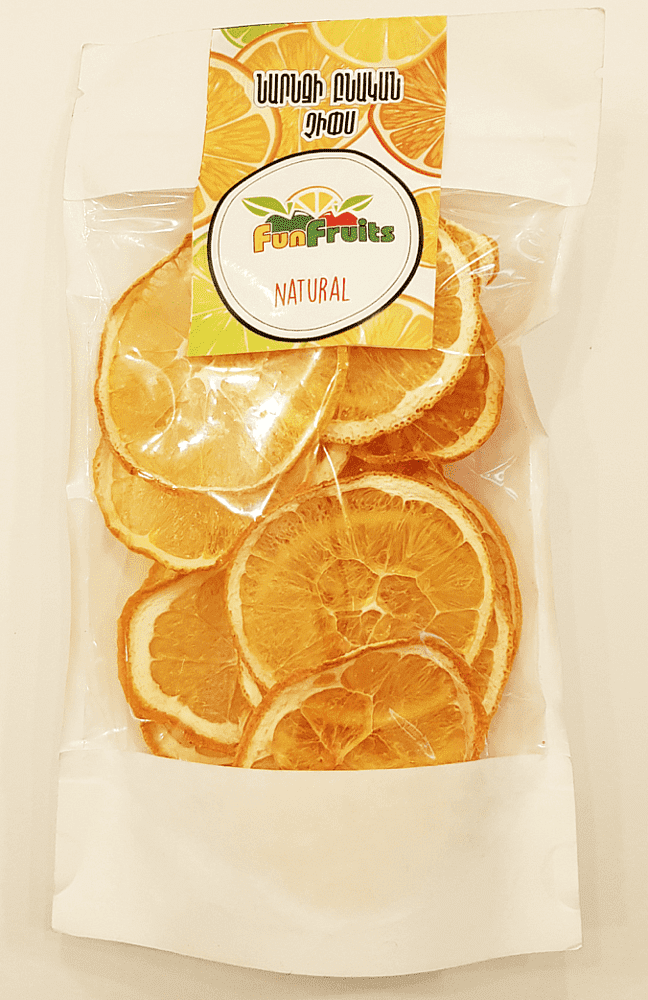 Chips "Fun Fruits Natural" 35g Orange 