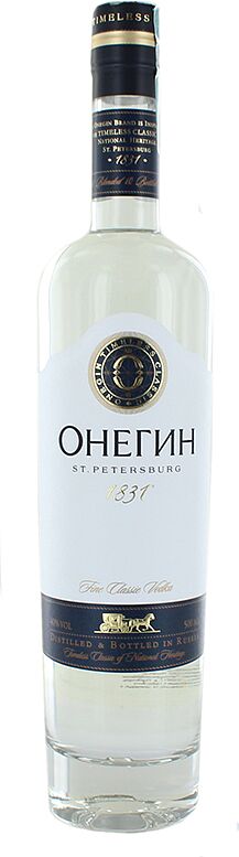 Vodka "Onegin" 0.5l