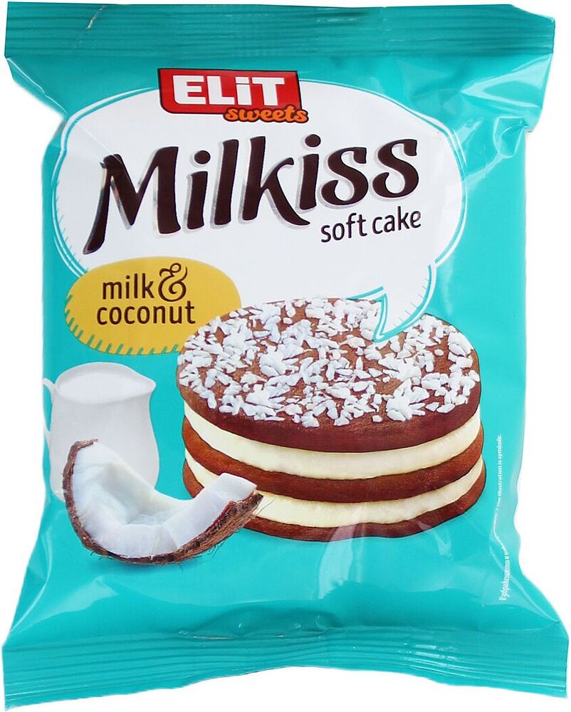 Biscuit with milk & coconut filling "Elit" 42g
