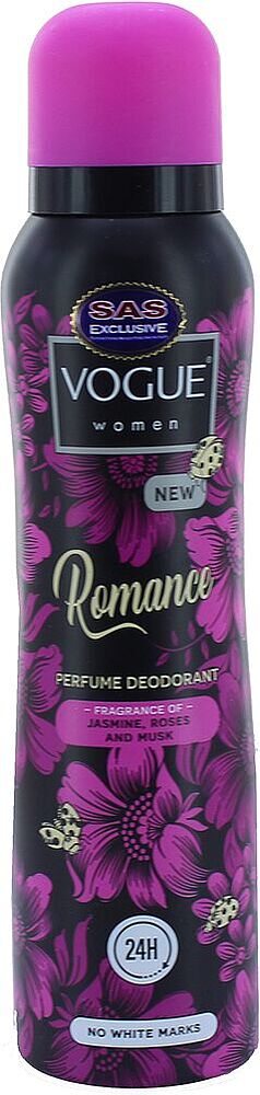 Perfumed deodorant "Vogue Romance" 150ml