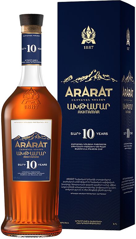 Cognac "Ararat Akhtamar 10*" 0.7l