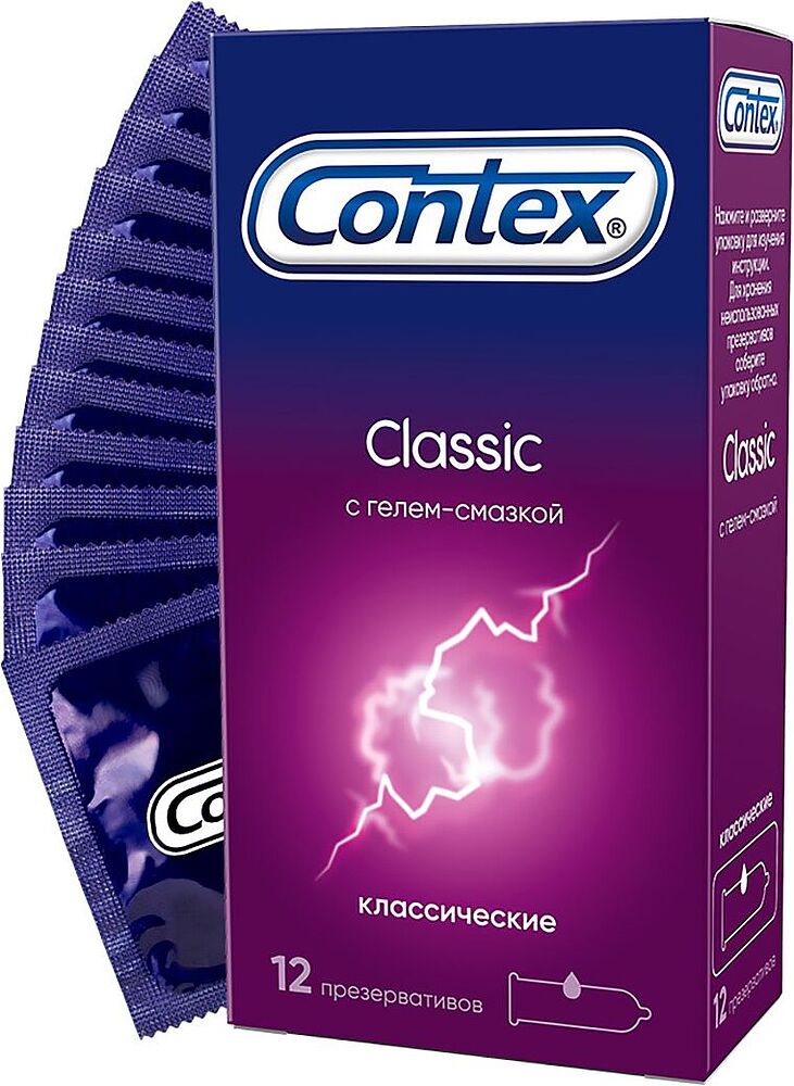 Պահպանակ «Contex Classic» 12հատ