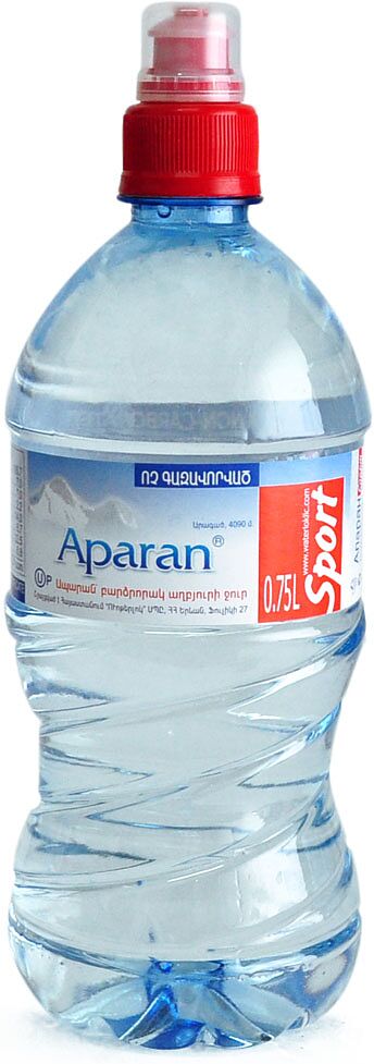 Spring water "Aparan Sport" 0.75l   