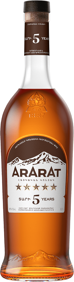 Cognac "Ararat 5*" 1l