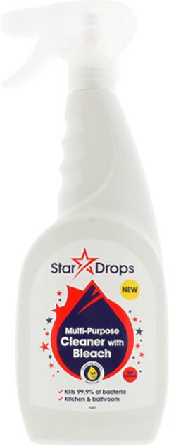 Средство чистящее для кухни и  ванной "Star Drops" 750мл 