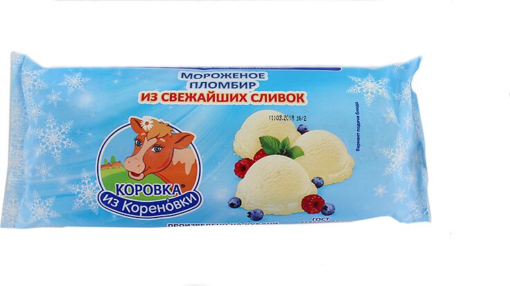 Cream ice-cream "Korovka Korenovki Lakomstvo" 400g