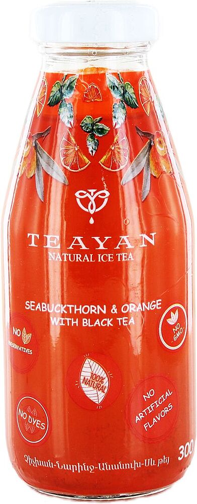 Ice tea "TEYAN" 300ml Buckthorn & Orange