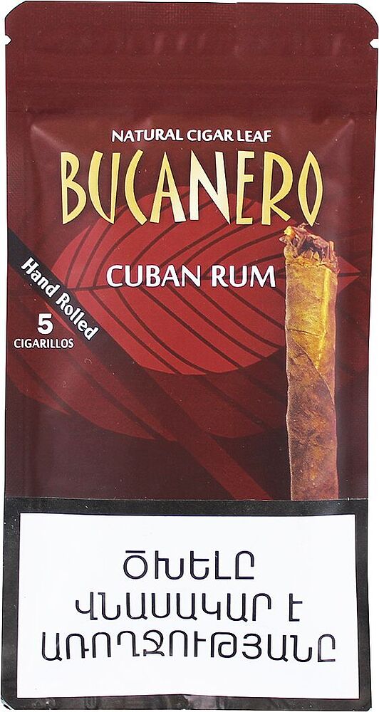 Cigarillos ''Bucanero Cuban Rum"

