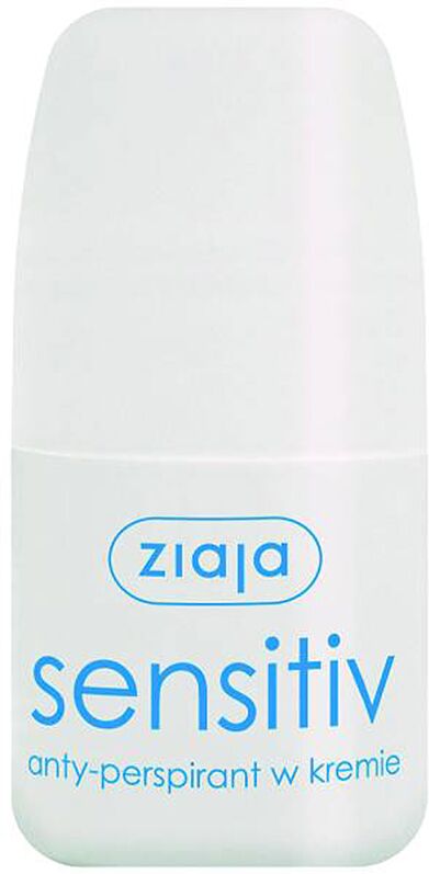 Antiperspirant roll-on "Ziaja Sensitive" 60ml
