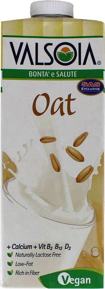 Non-dairy drink "Valsoia" 1l Oat