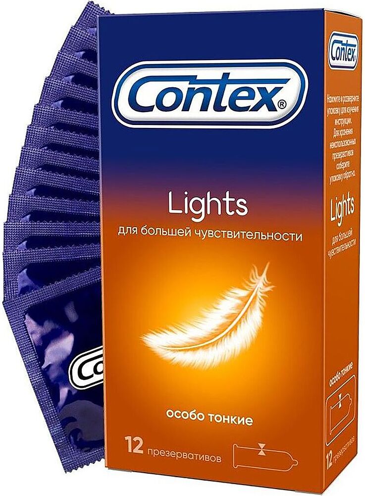 Պահպանակ «Contex Lights» 12հատ