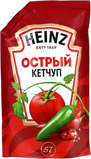 Hot ketchup "Heinz" 350g