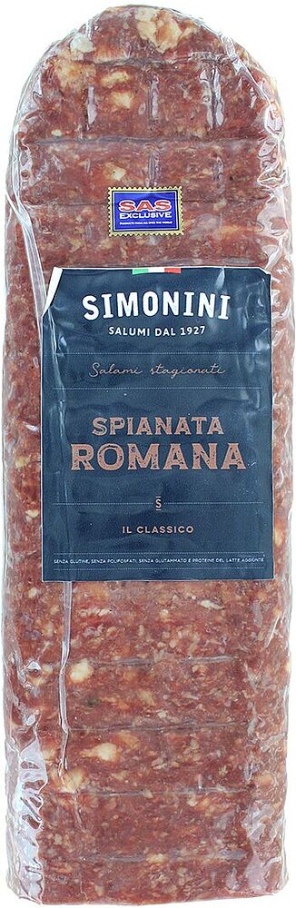 Salami sausage "Simonini Spianata Romana"
