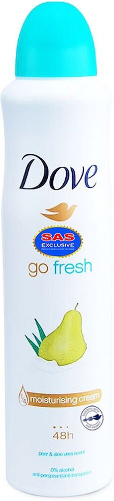 Antiperspirant - deodorant "Dove Go Fresh" 250ml