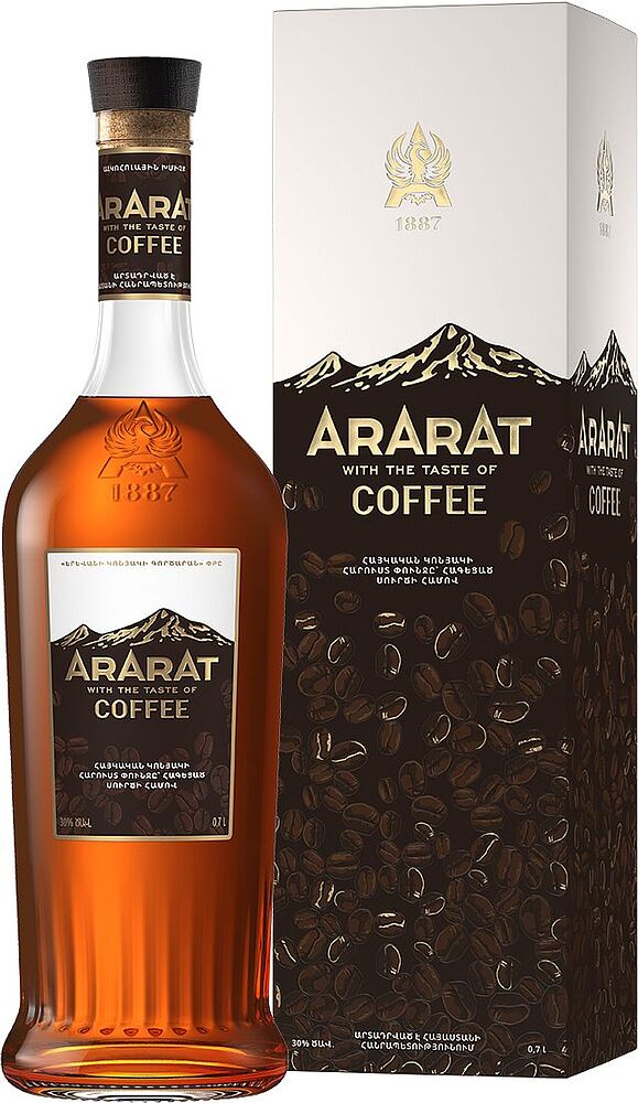 Coffee cognac "Ararat" 0.7l 