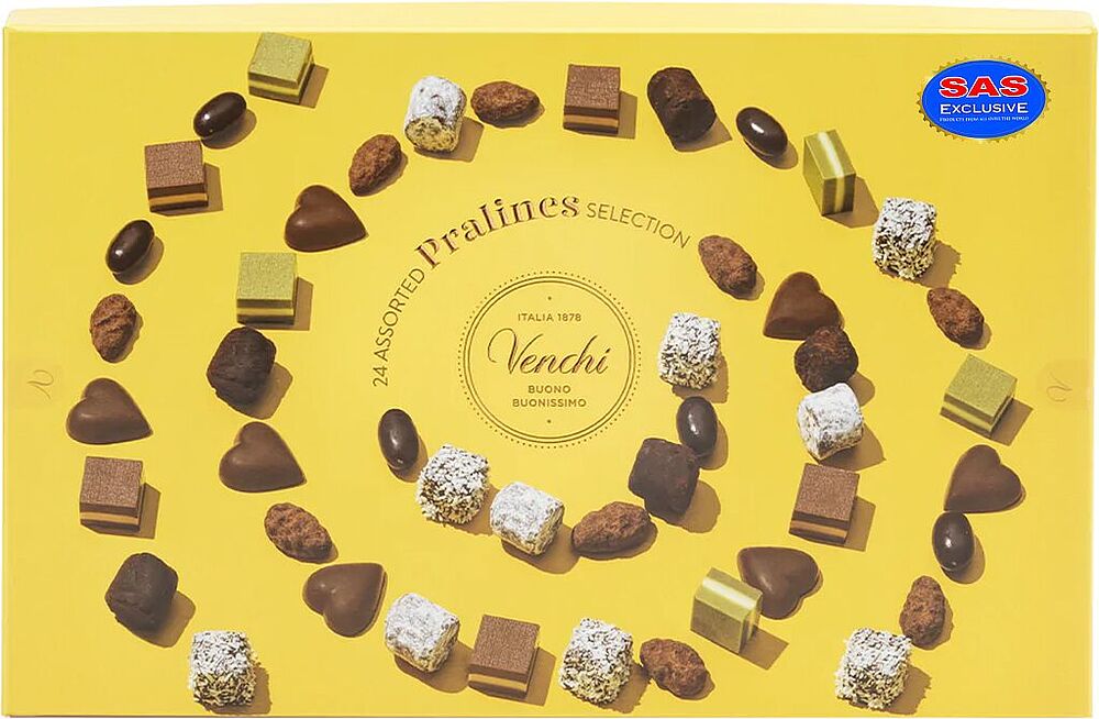 Chocolate candies collection "Venchi Buono Buonissimo" 200g
