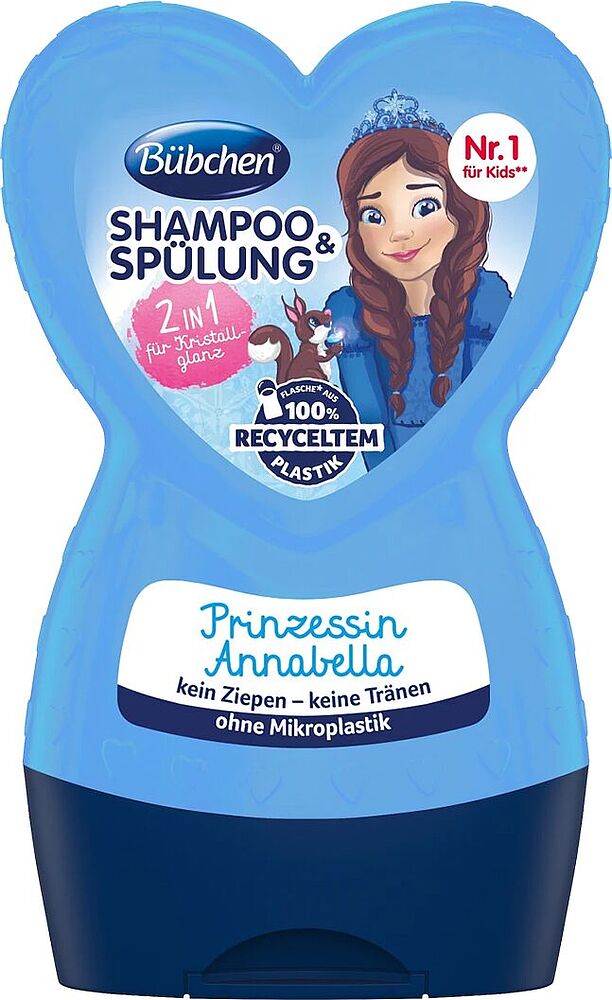 Baby shampoo-conditoner "Bübchen" 230ml