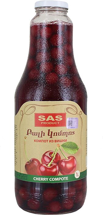 Compote "SAS Product" 1l Cherry 