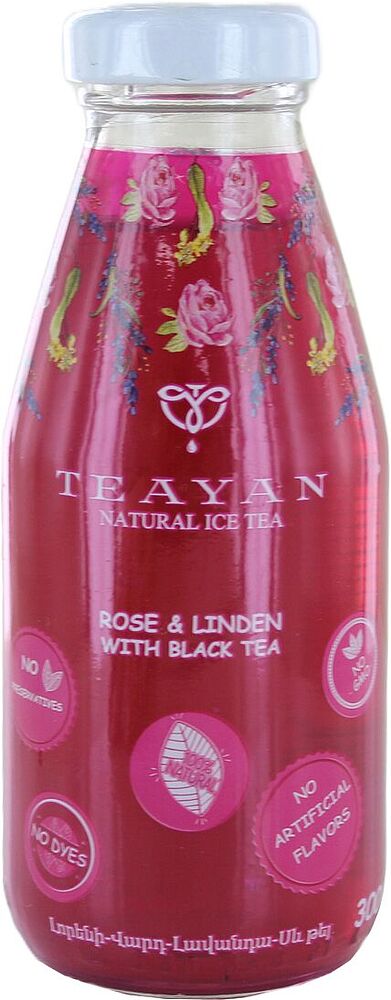 Ice tea "TEYAN" 300ml Linden, Rose and Lavender

