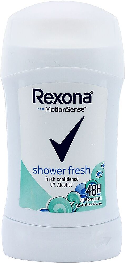 Антиперспирант-карандаш "Rexona Shower Clean" 40мл