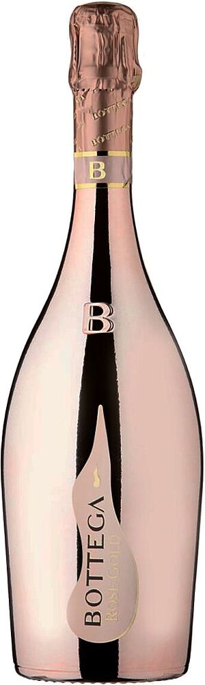 Вино игристое "Bottega Pink Gold" 0.75л