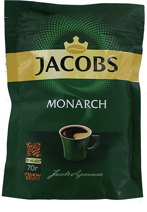Instant coffee "Jacobs Monarch" 70g