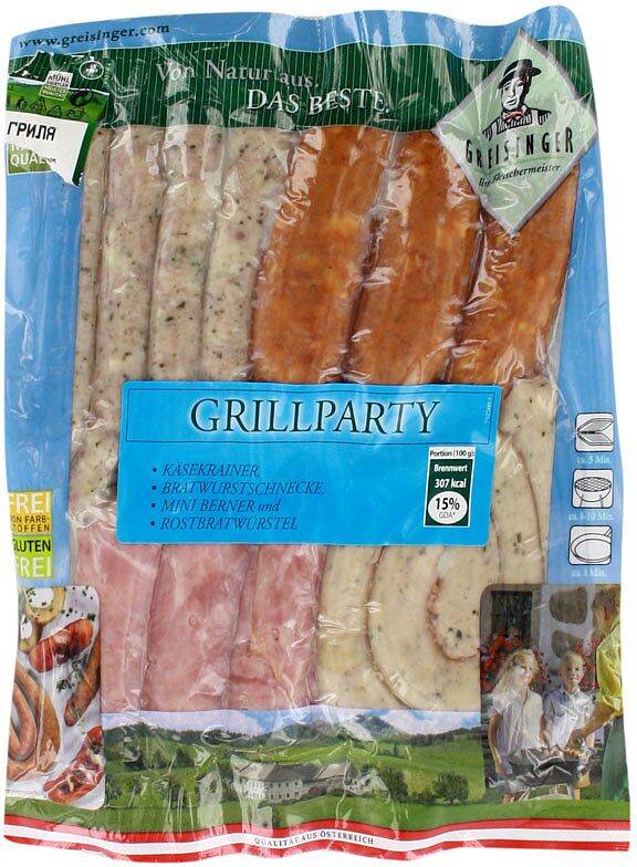 Sausage "Greisinger Grillparty" 450g 