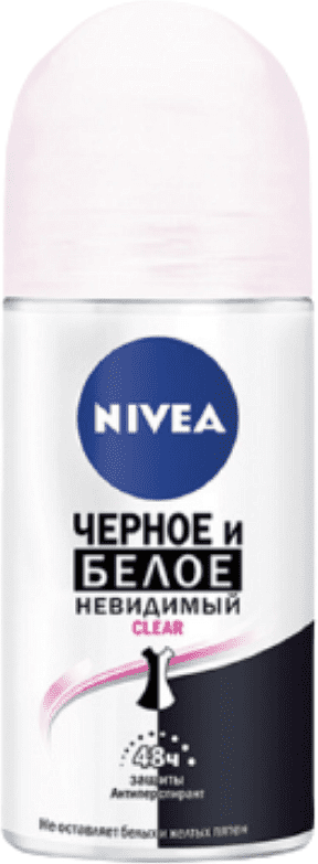 Antiperspirant roll-on "Nivea Clear" 50ml