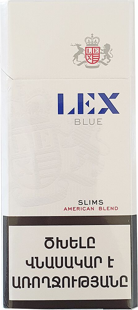 Cigarettes "LEX Blue Slims"