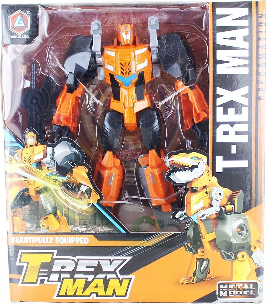 Игрушка "T-Rex Man Transformer"