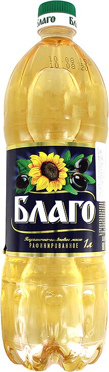 Sunflower-olive oil "Blago" 1l