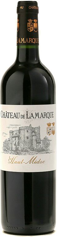 Red wine "Chateau de Lamarque Heritiers des Marquis d'Evry"  0.75л