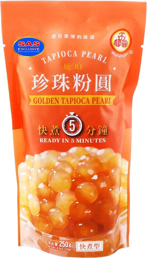 Тапиока "Tapioca Pearl Golden" 250г

