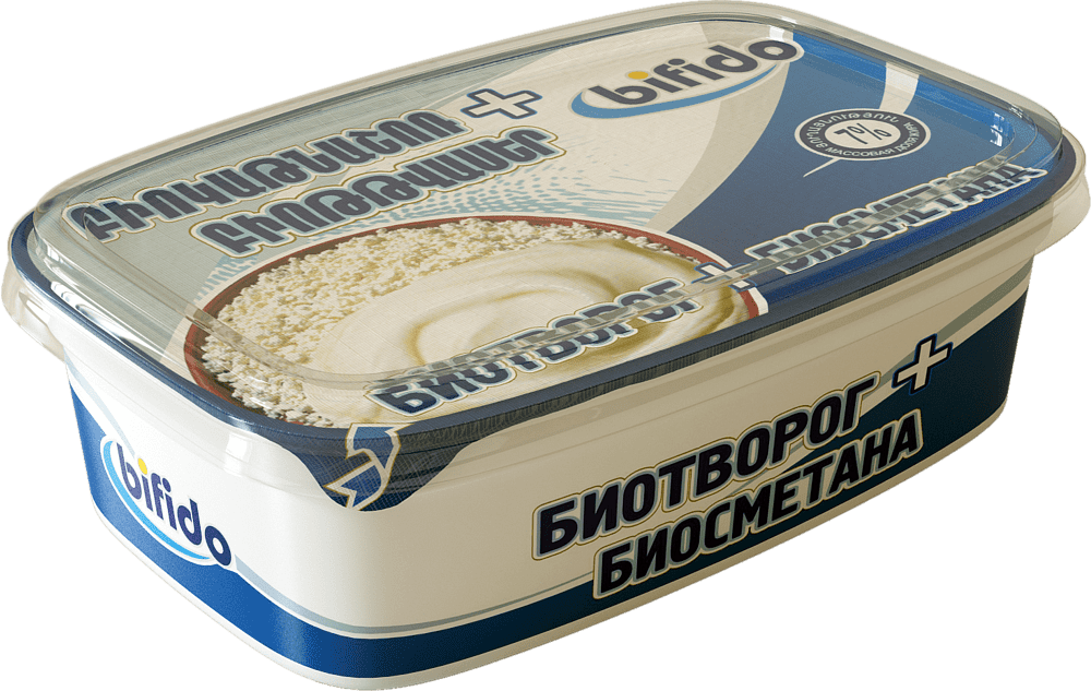 Biocurds + biosour cream ''Marianna Bifido" 180g,  richness 7%