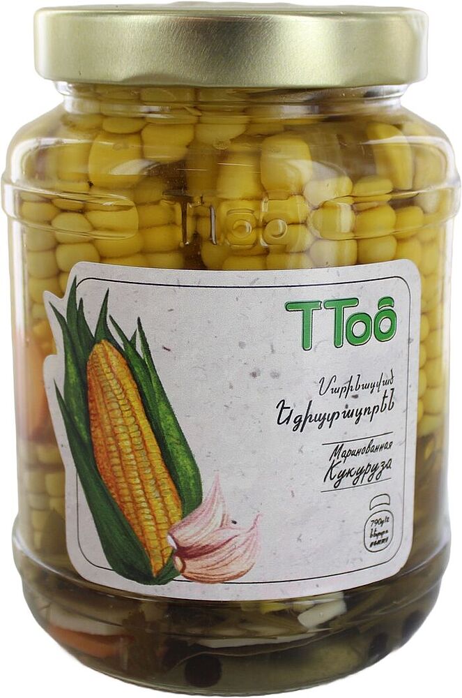 Кукуруза маринованная "Тту" 790г 