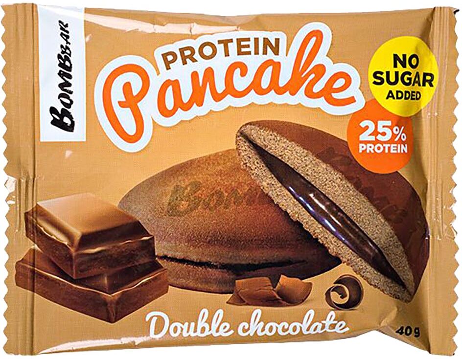 Protein pancake with double chocolate "Bombbar Double Chocolate" 40g
