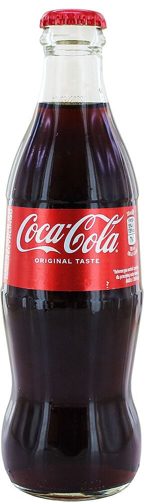 Освежающий газированный напиток "Coca Cola" 0.33л