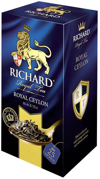 Чай черный "Richard Royal Ceylon" 25*2г