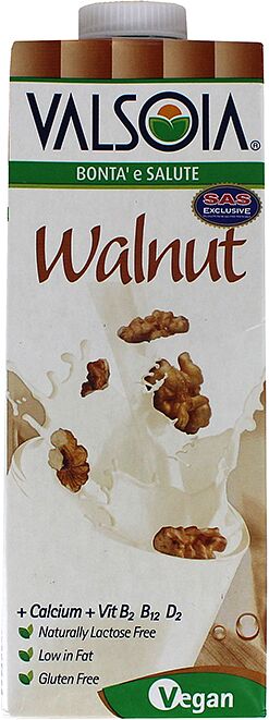 Non-dairy drink "Valsoia" 1l  Walnut 