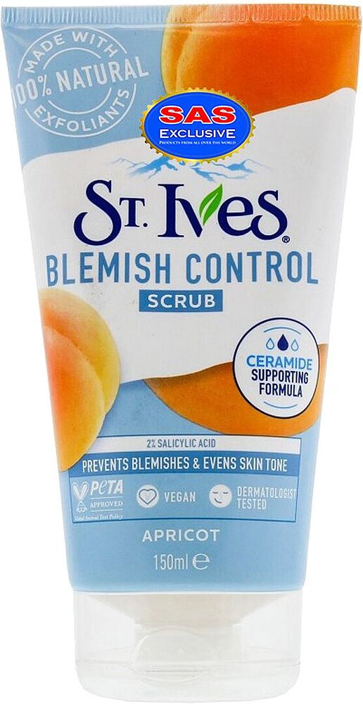 Face scrub "St. Ives" 150ml