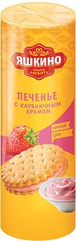Cookies with strawberry cream "Yashkino" 190g