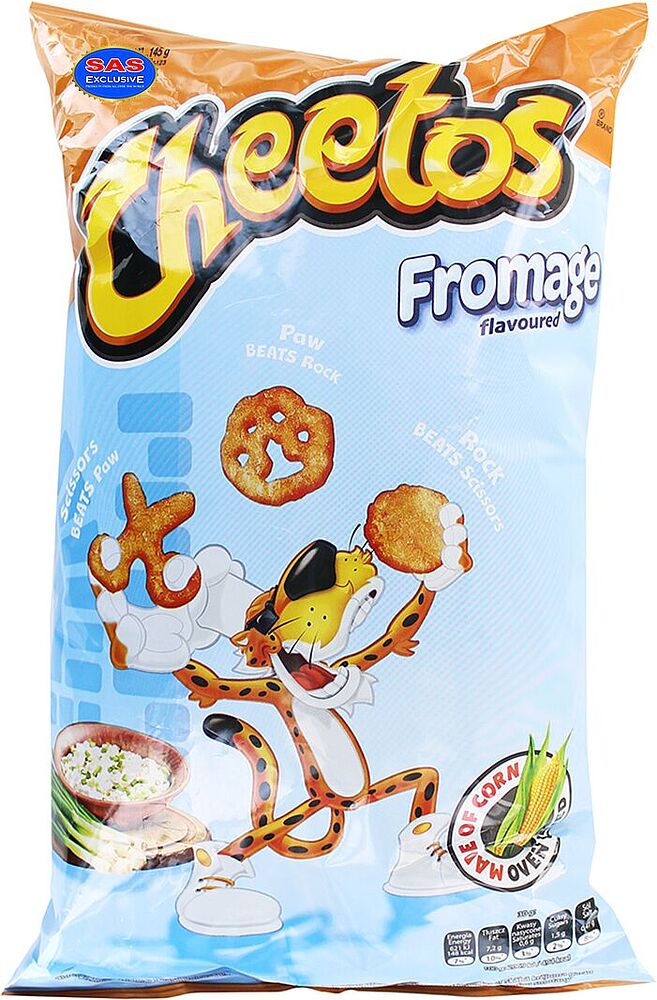 Кукурузные палочки "Cheetos Fromage" 145г Сметана