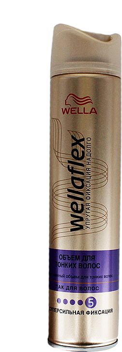 Hairspray "Wella Wellaflex" 250ml