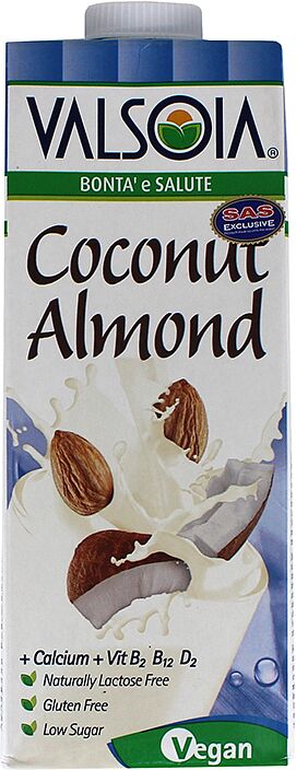 Non-dairy drink "Valsoia" 1l Coconut & Almond